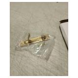 naubea 1 Pack Pocket Door Edge Pull, Brushed Gold, 4", Flush Mount Pocket Door Pull Handles, Pocket Door Hardware Satin Brass - Retail: $12