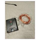 Selarlyt 200 LED 72Ft Solar String Lights for Outside, Solar Fairy Lights for Outside Waterproof with 8 Modes, Twinkle Light for Patio Tree Christmas Party Wedding Decor(Warm White) - Retail: $7