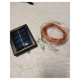 Selarlyt 200 LED 72Ft Solar String Lights for Outside, Solar Fairy Lights for Outside Waterproof with 8 Modes, Twinkle Light for Patio Tree Christmas Party Wedding Decor(Warm White) - Retail: $7