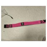 Tactical Durable Dog Collar, Metal D-Ring, Adjustable Heavy Duty Dog Collar with Heavy Quick-Release Buckle for Medium Large Dogs (Hotpink, M) - Retail: $11
