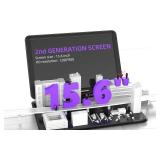 17.5" Portable DVD Player with 15.6" Large HD Screen, 6 Hours Rechargeable Battery, Support USB/SD Card/Sync TV and Multiple Disc Formats, High Volume Speaker, Black - Retail: $130