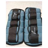 Sportneer Adjustable Ankle Weights 1 Pair 2 4 6 8 10 Lbs Leg Weight Straps for Women Men, Weighted Ankle Weights Set for Gym, Fitness, Walking, Jogging,1-5 lbs Each, 2 Pack 2-10 lbs, Dark Blue - Retai