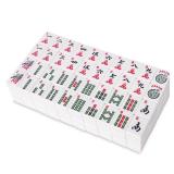 GUSTARIA 1.2 American Mahjong Tiles, 166 American Mahjong Tiles with White Color (Tiles Only, No Dice and Other Accessories) - Retail: $40