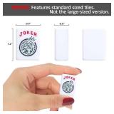 GUSTARIA 1.2 American Mahjong Tiles, 166 American Mahjong Tiles with White Color (Tiles Only, No Dice and Other Accessories) - Retail: $40