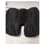 Seat Cushion for Office Chairs - Tailbone, Coccyx Pain Relief - Butt, Pressure & Sciatica Relief - Gaming, Wheelchair, Car & Desk Pillow, Black - Retail: $30