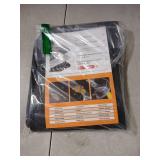 Amerbro Heat Resistant Mats for Countertop - Fireproof 16x20in Heat Resistant Mats for Air Fryer - Kitchen Countertop Protector for Air Fryer, Coffee Maker, Stand Mixer, Toaster, Oven 2PCS - Black - R