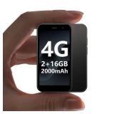 Mini Smartphone 4G Mini Phone for Kids 2000mAh Battery World