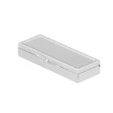 Healifty Box Pill Storage Case Medication Organizer Weekly Stainless Steel 7 Day Pill Case Daily Pill Organizer Pill Storage containers Medicine Organizer Blush Travel Square - Retail: $9