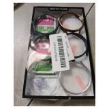 Rc-Z Screen Protector Case for Samsung Galaxy Watch 5/4 44mm, [6+6Pack] Bumper & Face Cover Replacement for Galaxy Watch 5/4 44mm Accessories - Retail: $8