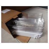 Delamu 2-Tier Multi-Purpose Bathroom Under Sink Organizers and Storage, Stackable Kitchen Pantry Organization, Pull Out Medicine Cabinet Organizer with Movable Dividers, White, 2 Pack - Retail: $24