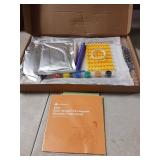 KeaBabies Baby Hand and Footprint Kit - Clay Handprint Keepsake Frame, Newborn Nursery Picture Frame, Personalized New Mom Gifts for Baby First Christmas Shower (Onyx Black) - Retail: $20