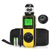 AIOMEST Handheld Wind Cup Anemometer with Direction, Digital Wind Speed Meter Gauge Measure 1.5~93MPH Air Flow Velocity, Wind Temp for Outdoor Hunting Shooting Drone Surfing HVAC - AI-881M - Retail: $