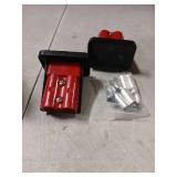 GZSH Anderson Plug 2PCS 175A Quick Connect Wire Connectors with Mount and Cap 4-1/0 AWG Battery Quick Disconnect 12V-36V Battery Quick Connect Waterproof SB175 for Car RV Trunk Boat Winch - Retail: $3