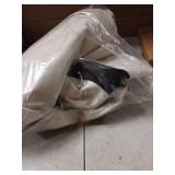 HiCaptain Dog Crate Cover 42.0" L x 28.0" W x 30.0" H with Breathable Mesh, Durable Heavy Duty Kennel Cover, Dual Zippered Panels, Windproof Waterproof UV-Resistant(Beige) - Retail: $33