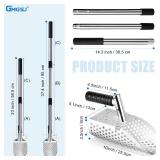 Sand Scoop for Metal Detecting,Heavy Duty Stainless Steel Metal Detector Scoop with Long Handle,Metal Detecting Shovel Used for underwater treasure hunting, beach soil metal detection, and excavationr