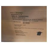 Foremost NAWA4821D Naples 48 in x 21 inch Vanity Cabinet Only in White - Retail: $657