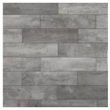 Wind River Grey 6 in. x 24 in. Porcelain Floor and Wall Tile- 20 boxes  - Retail: $529