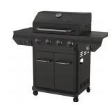NexGrill 4-Burner with Side Burner Propane Gas Grill in Graphite Black - Retail: $329
