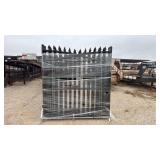 SDLANCH Iron Security Gate - 165 inch Industrial Grade