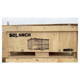 SDLANCH Galvanized Metal Livestock Shed SDLGM1220F
