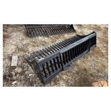 84-inch Rock Bucket Skid Steer Attachment