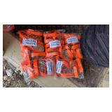 Qty 50 - Orange Ratchet Tie Down Straps 2.5cm x 3m