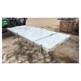 White GALVANIZED CORRUGATED STEEL SHEET-50psc