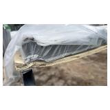 White GALVANIZED CORRUGATED STEEL SHEET-50psc