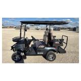 Advanced Electric Golf Cart SDLGC80 with Custom Features - Grey