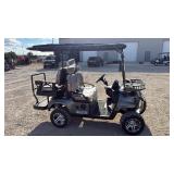 Advanced Electric Golf Cart SDLGC80 with Custom Features - Grey