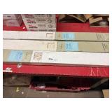 3) Light Filtering Mini Blinds (Alabaster)