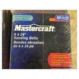 2-Packs Of 50 Grit 4" x 24" Sanding Belts (10 Belts Per Pack)