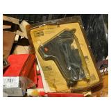 Plastic Crate With Misc. Hardware