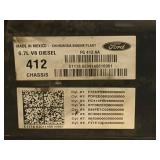 6.7 Liter Diesel Engine Out Of A 2014 F-350 (See Description)