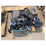 Pallet Of Misc. MasterCraft Tools & Batteries