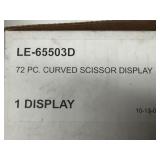 72) Pairs of Globe Master Gold Plated Curved Scissors #65503