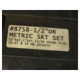 True Craft 1/2 Drive 12 Piece Metric Socket Set