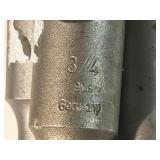 4) 3/4" Straight Shaft Masonry Bits