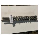 4) 3/4" Straight Shaft Masonry Bits