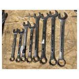 8 Piece SAE Combo Wrench Set