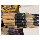 25) Various Length Fishing Rods