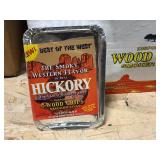 2-Boxes Of Hickory Wood Chip Smoker Trays (12-Trays Per Box)