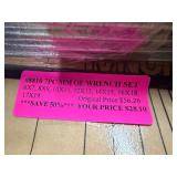 7 Piece Open End Wrench Sets (SAE & Metric)