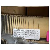 7 Piece Open End Wrench Sets (SAE & Metric)