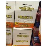 2-Boxes Of Mesquite Wood Chip Smoker Trays (12-Trays Per Box)