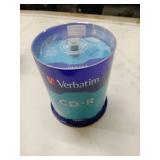 Verbatim CD-R 700MB 80 Minute 52X Recordable Blank Disc 100PK for Optical Recording Media