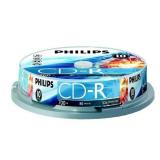 PhilipsÂ® 700mb 80-minute 52x Cd-rs (10-ct Cake Box Spindle)