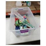Tote of Miscellaneous Toys