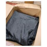 Set of 12 Black Table Covers