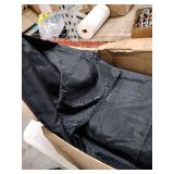 Set of 12 Black Table Covers